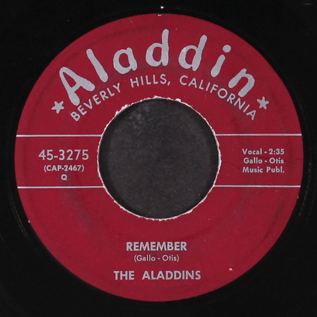 remember / cry, cry, baby by ALADDINS