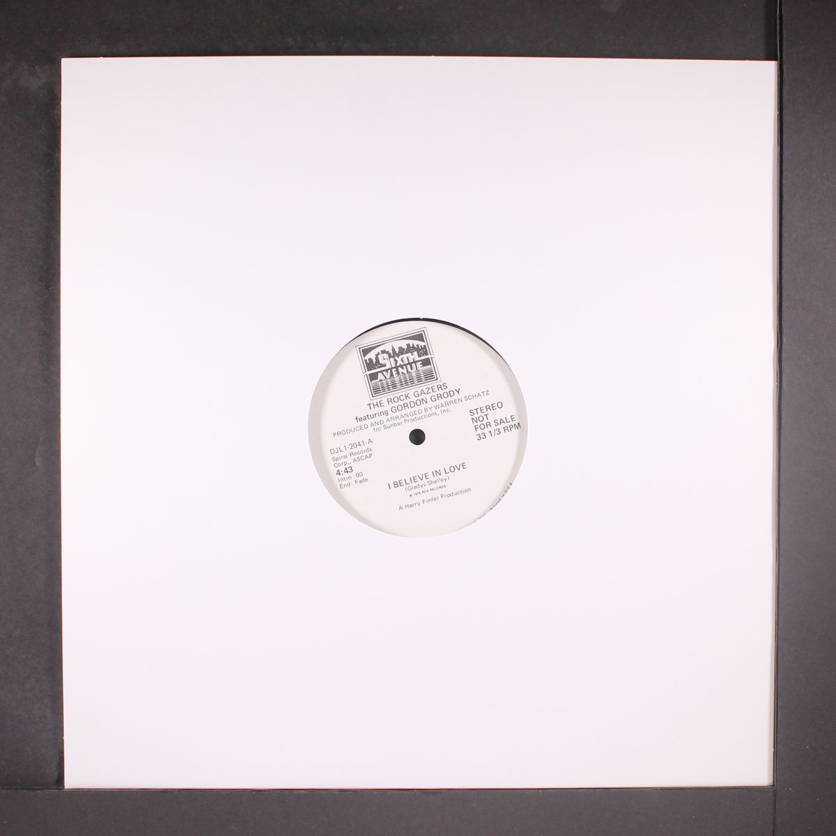 i believe in love / same by ROCK GAZERS