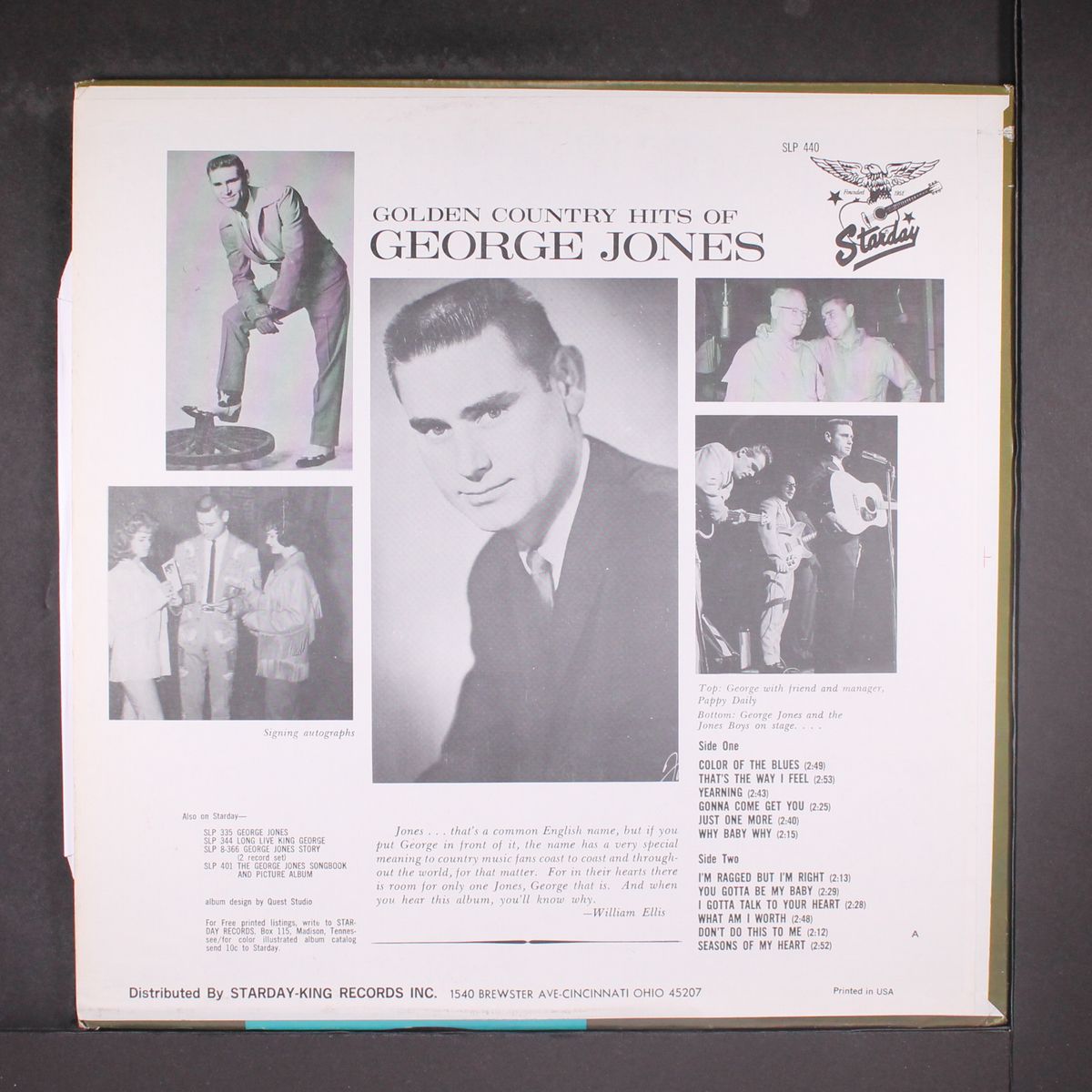 the golden country hits of by GEORGE JONES