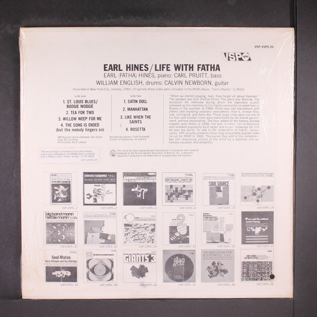 life with fatha by EARL HINES