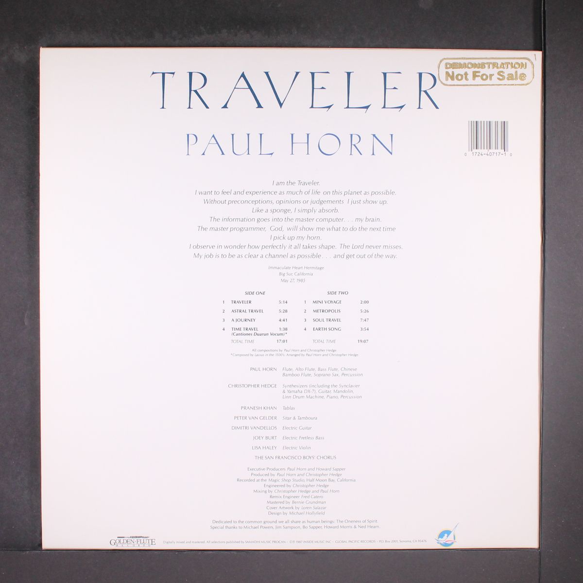 traveler by PAUL HORN