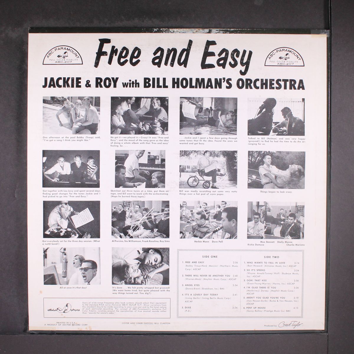 free and easy! by JACKIE CAIN & ROY KRAL