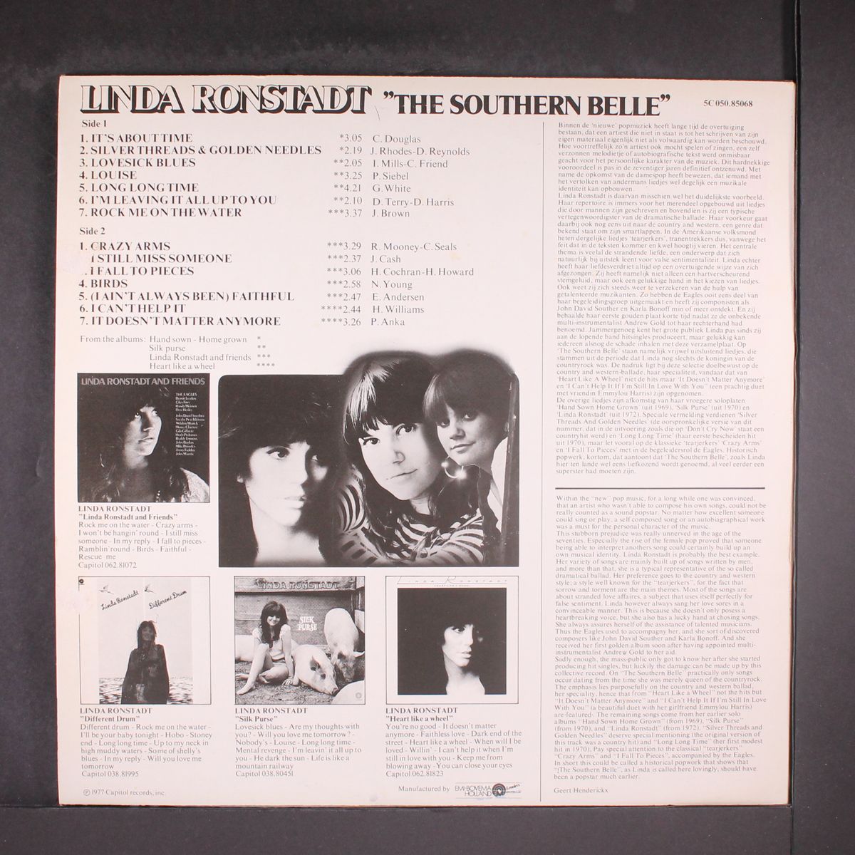 the southern belle by LINDA RONSTADT