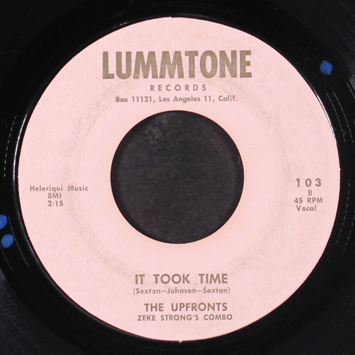 it took time / benny lou & the lion by UPFRONTS