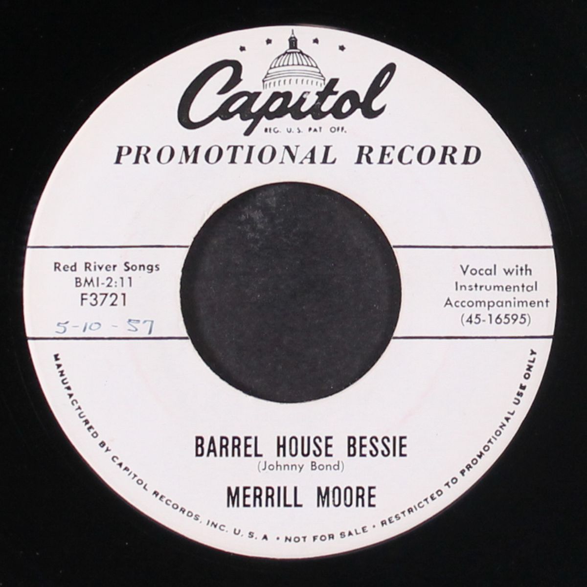 barrel house bessie / tuck me to sleep in my old 'tucky home by MERRILL MOORE