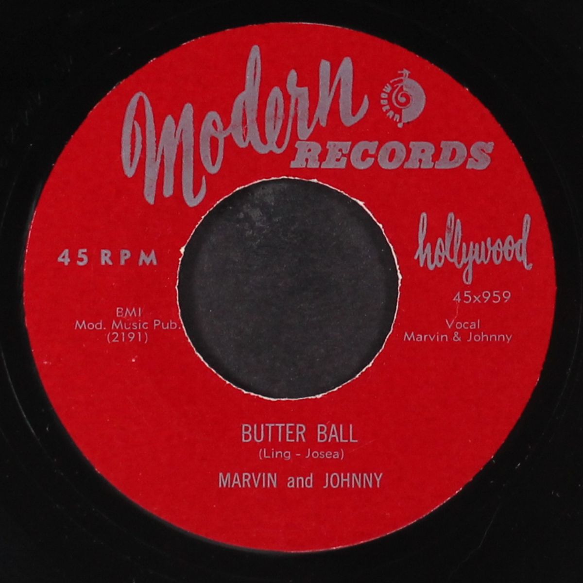 sugar mama / butter ball by MARVIN & JOHNNY