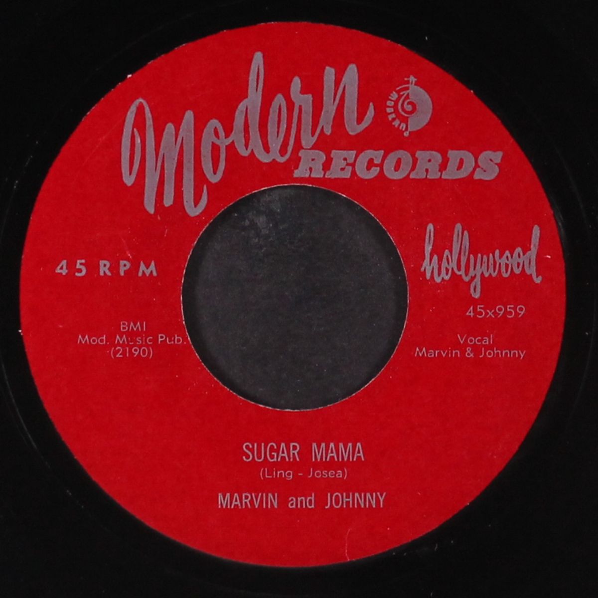 sugar mama / butter ball by MARVIN & JOHNNY