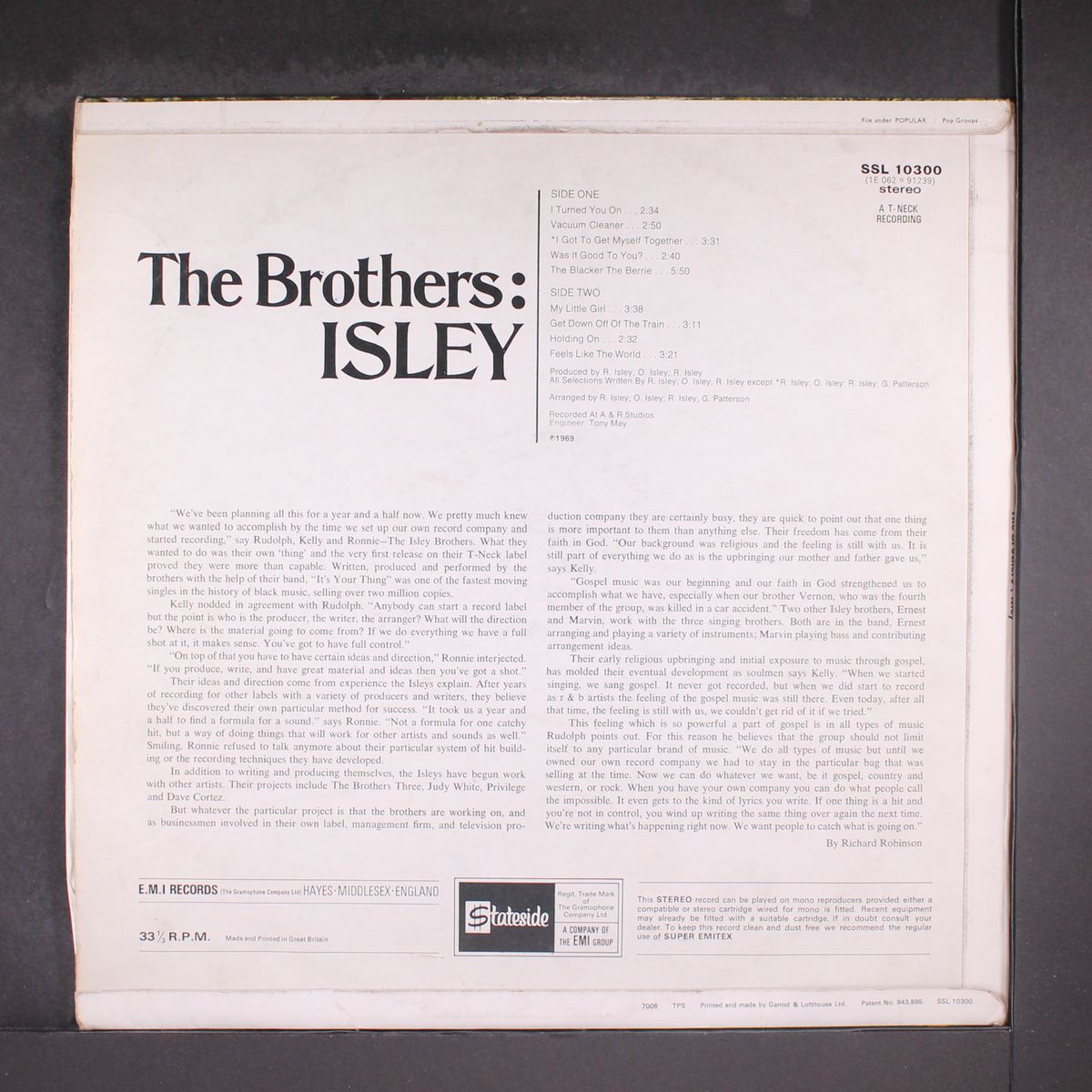 the brothers isley by ISLEY BROTHERS