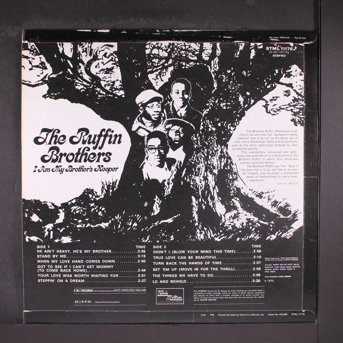 i am my brother's keeper by RUFFIN BROTHERS