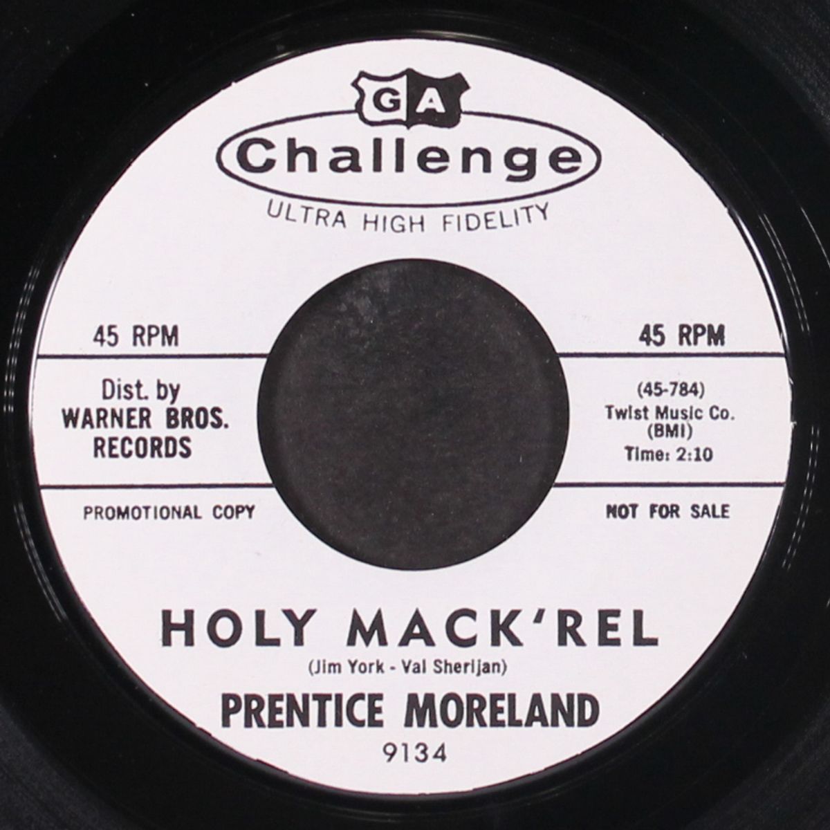 teacher drives me crazy / holy mack'rel by PRENTICE MORELAND