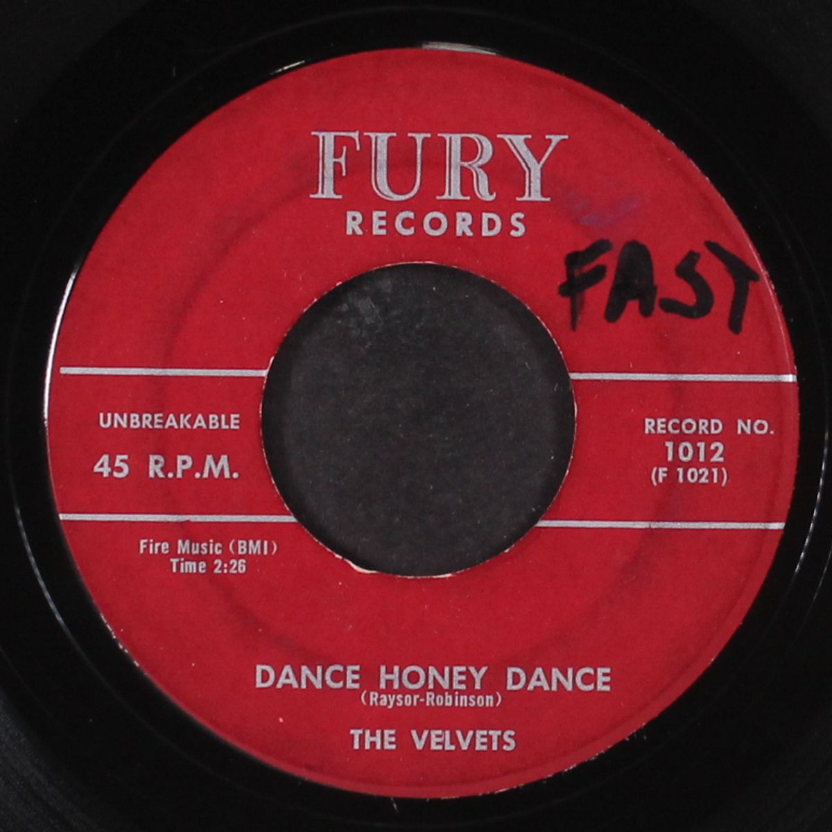 dance honey dance / i-i-i love you so-so-so by VELVETS