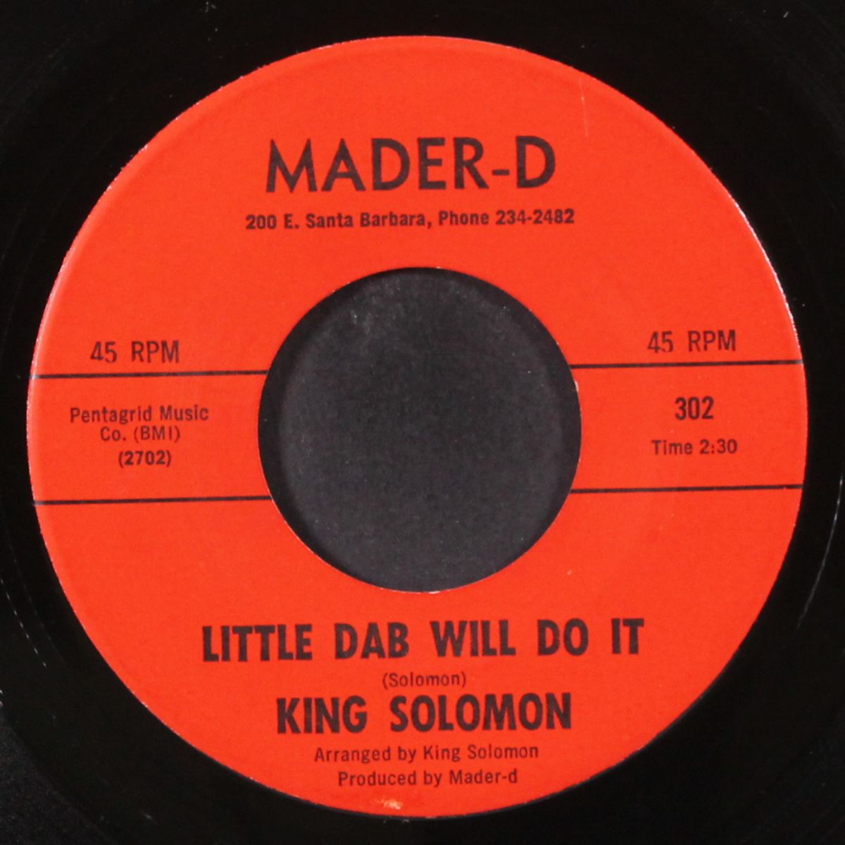 separation / little dab will do it by KING SOLOMON