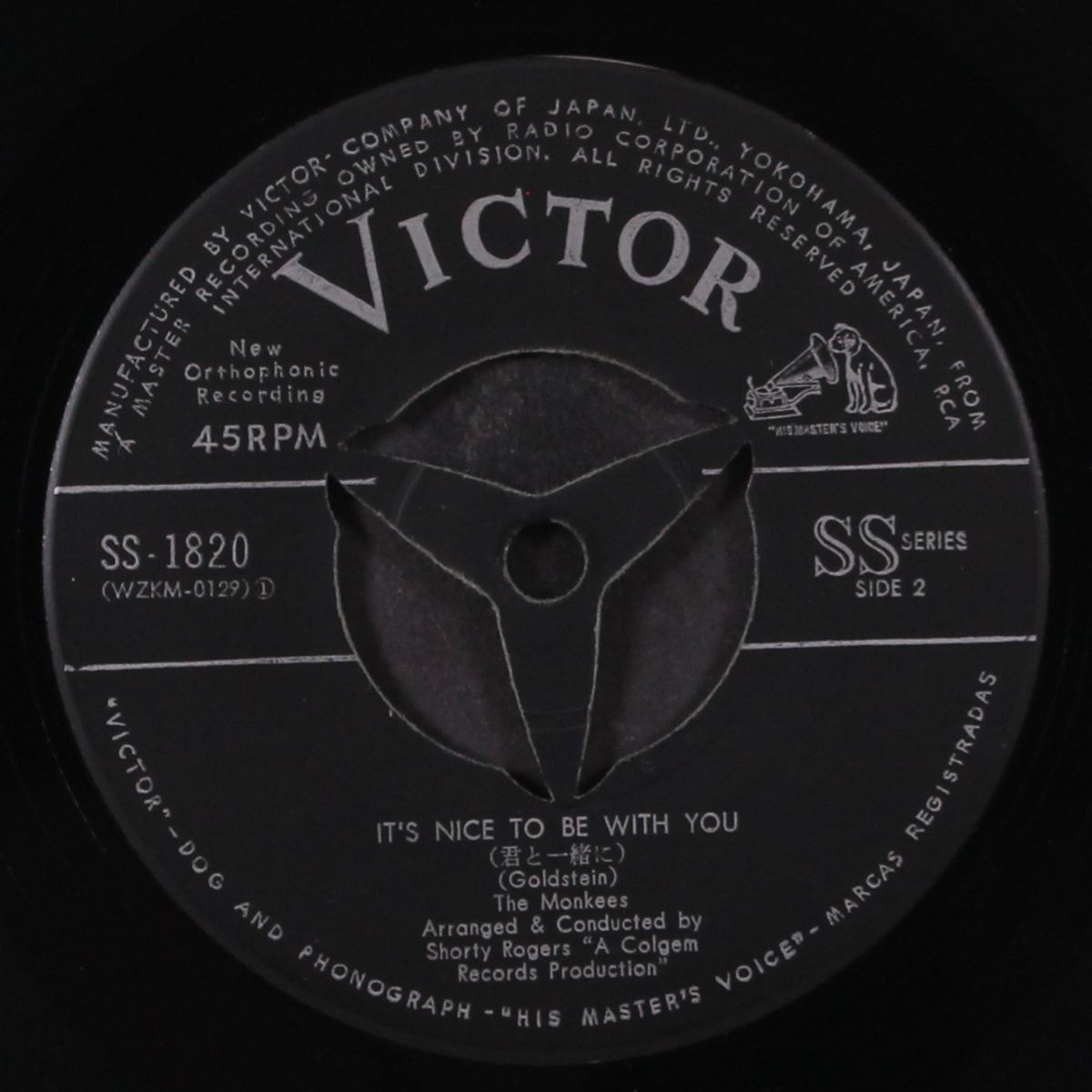 d.w. washburn / it's nice to be with you by MONKEES