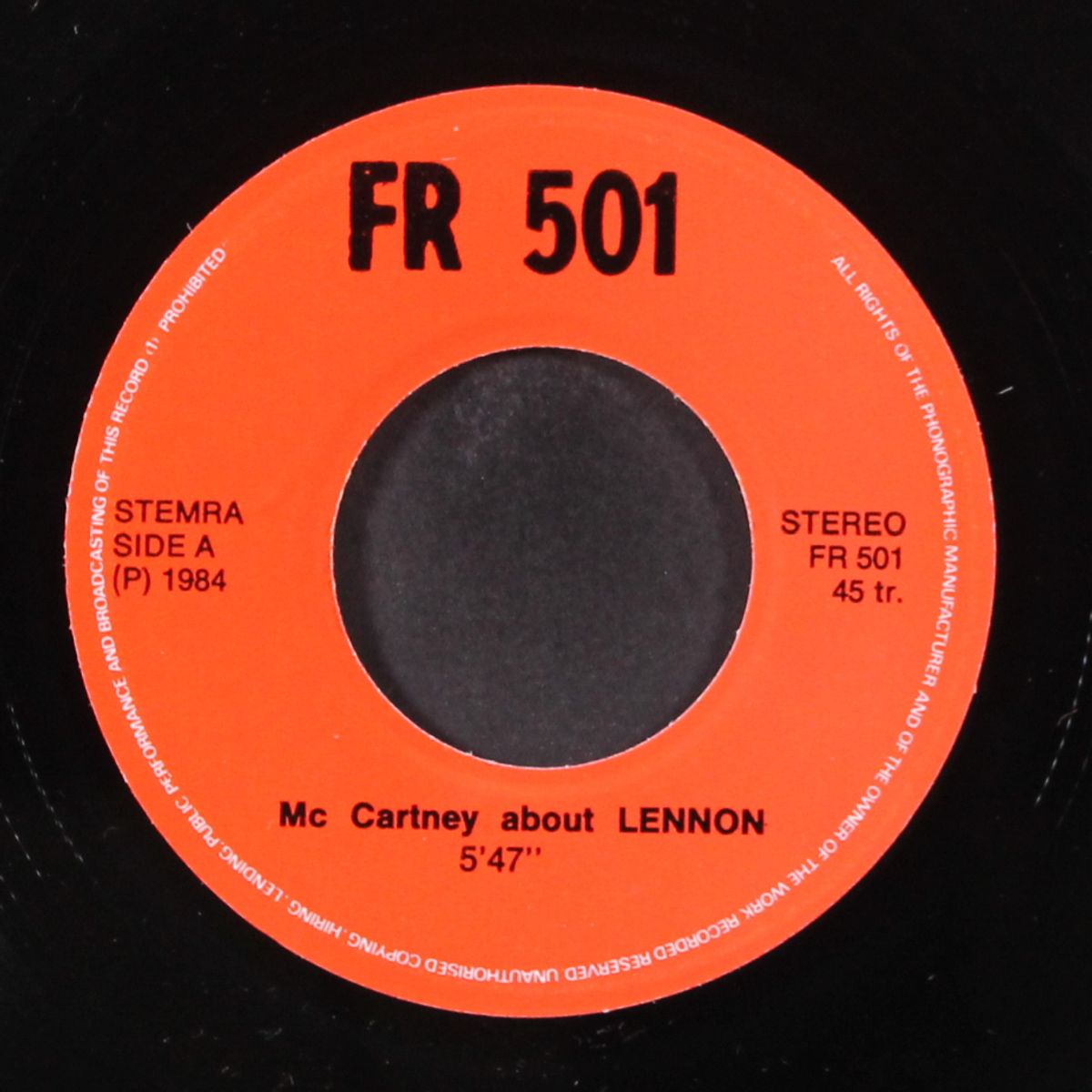 talks about his dear friend john lennon by PAUL MCCARTNEY