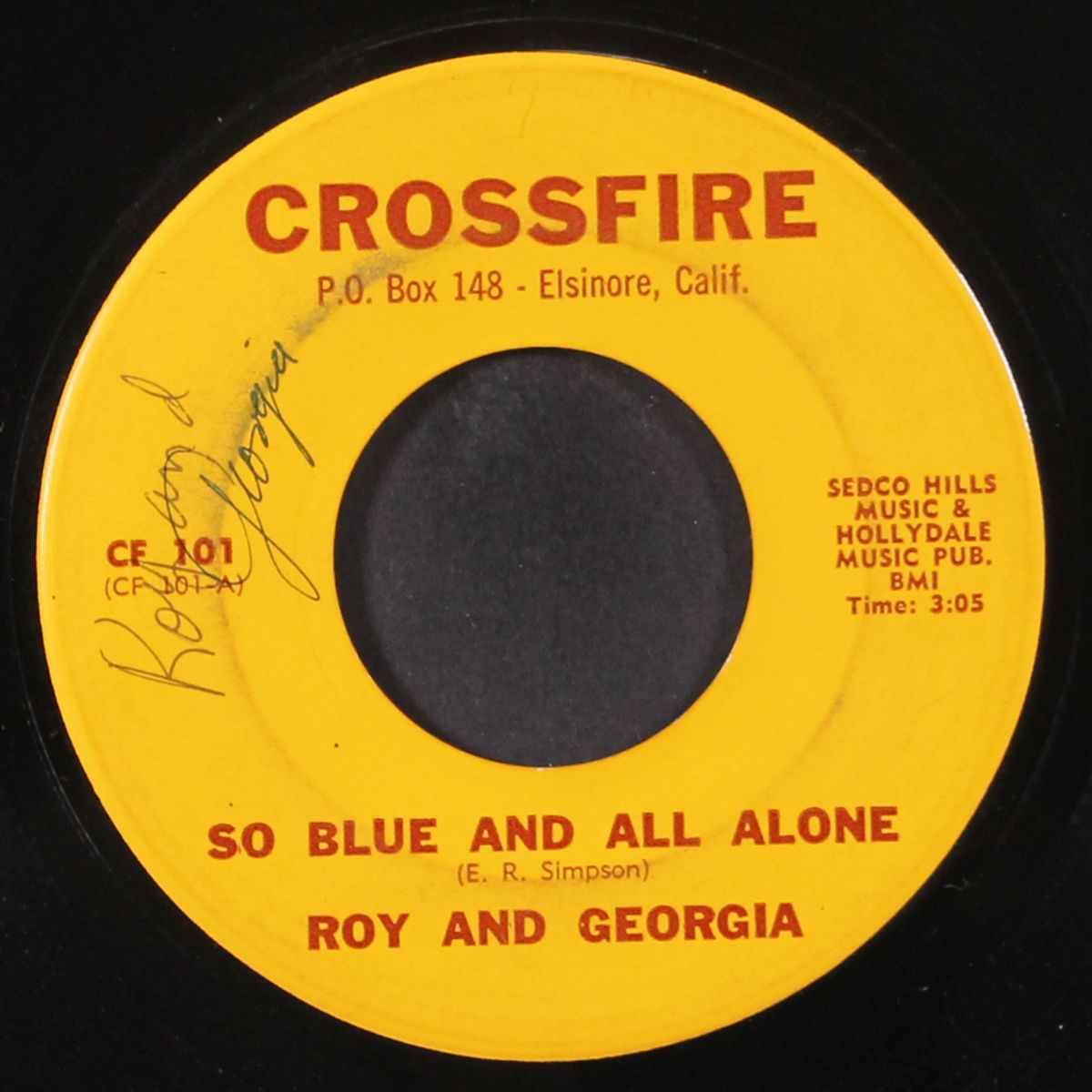 so blue and all alone / one heart beat at a time by ROY & GEORGIA