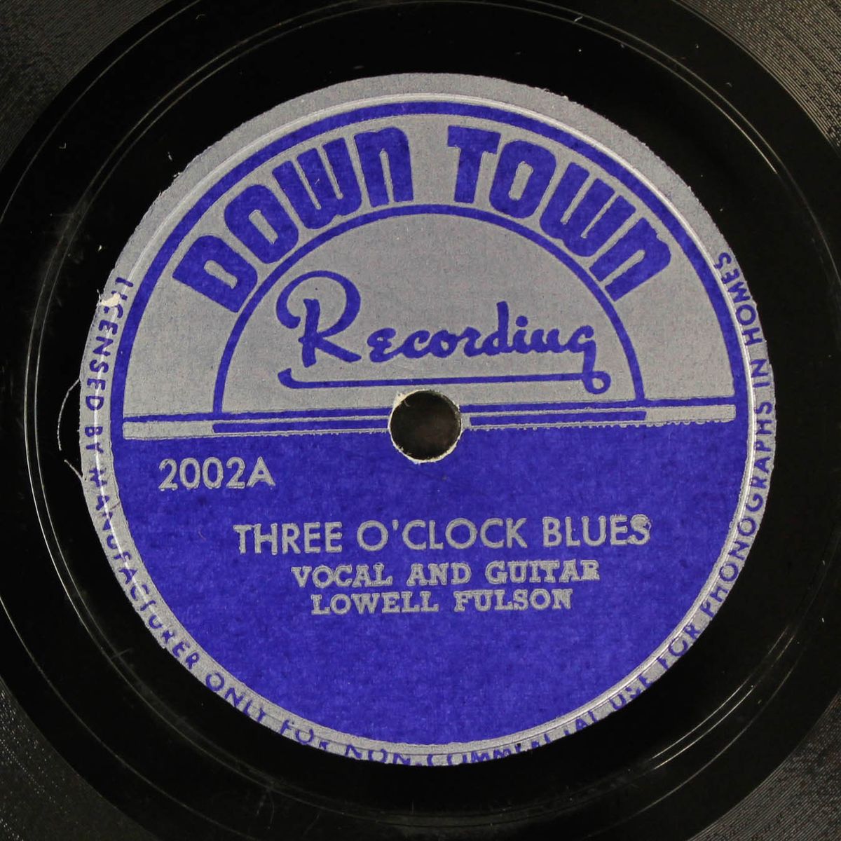 three o'clock blues / i'm wild about you by LOWELL FULSON