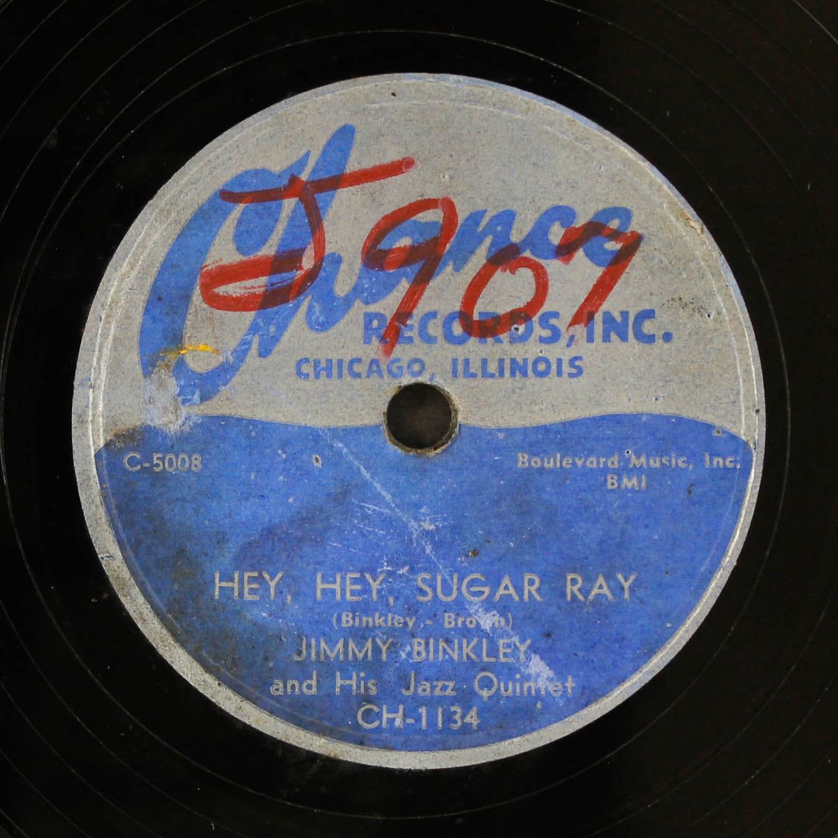 midnite wail / hey, hey, sugar ray by JIMMY BINKLEY
