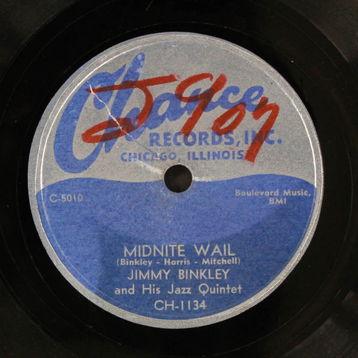 midnite wail / hey, hey, sugar ray by JIMMY BINKLEY