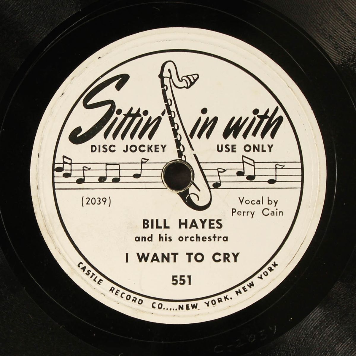 i want to cry / highway 75 by BILL HAYES