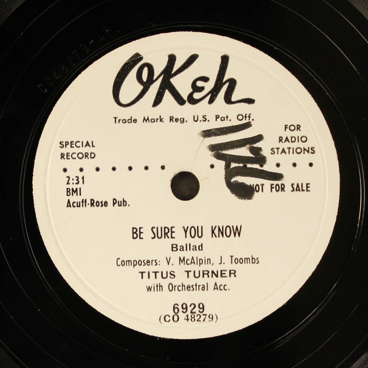 christmas morning / be sure you know by TITUS TURNER