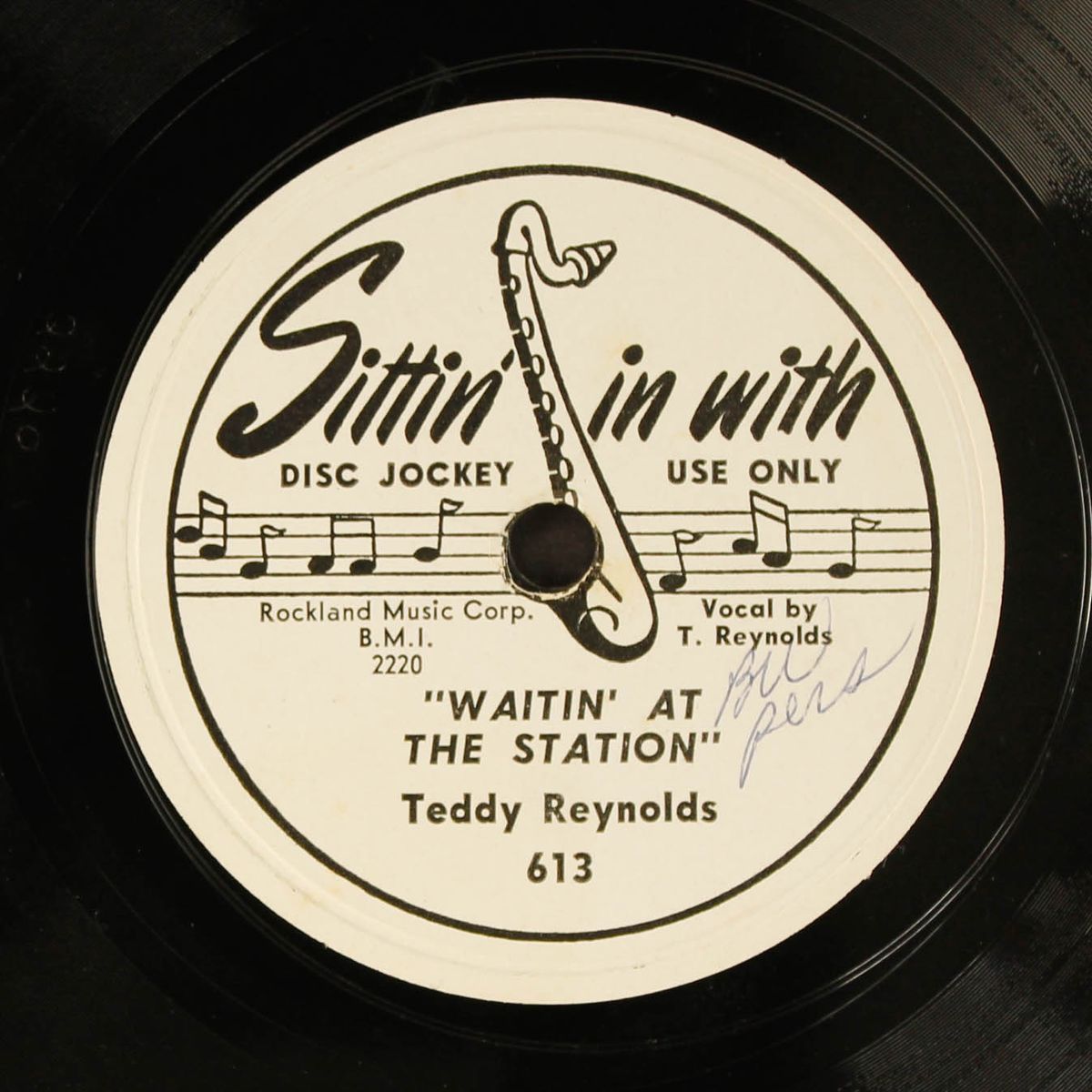 waitin' at the station / suicide blues by TEDDY REYNOLDS