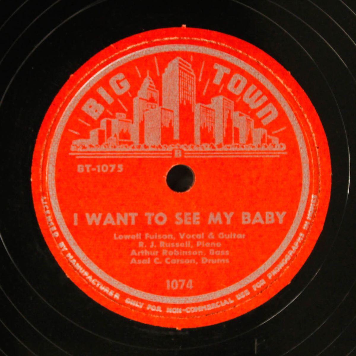 trouble blues / i want to see my baby by LOWELL FULSON