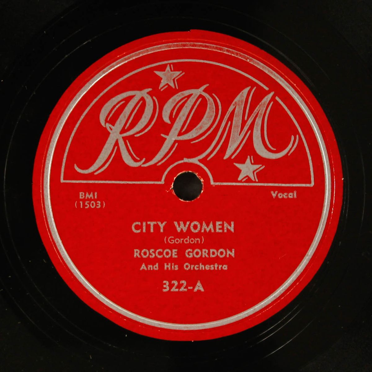 city women / roscoe's boogie by ROSCOE GORDON