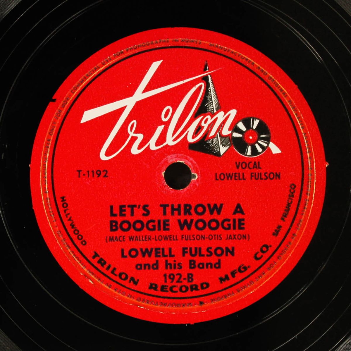 tryin' to find my baby / let's throw a boogie woogie by LOWELL FULSON