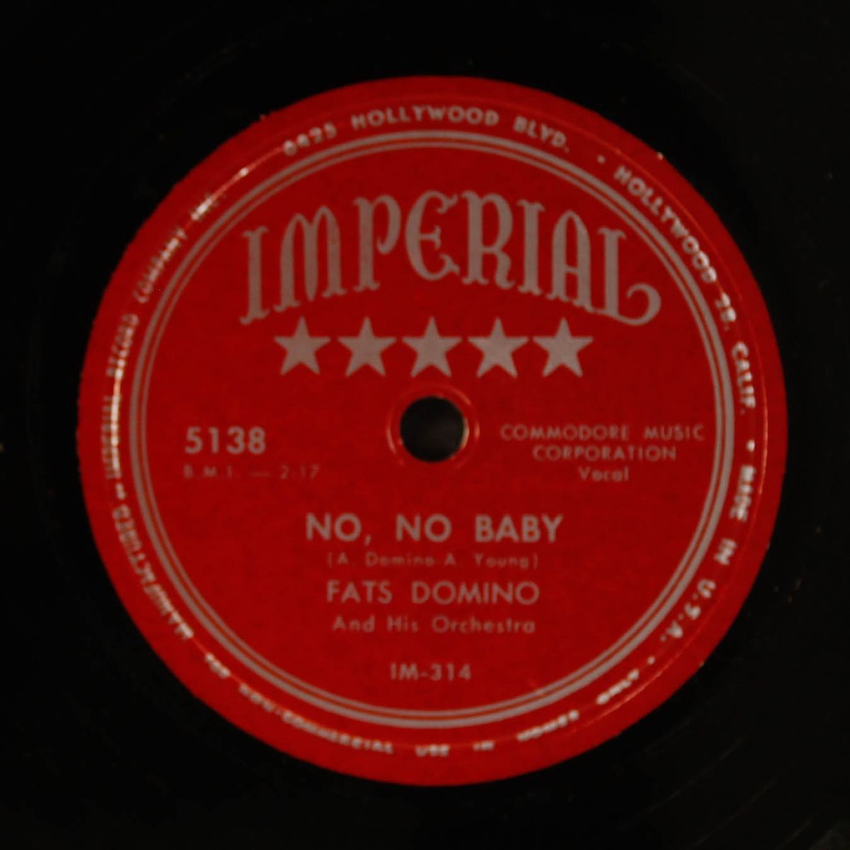right from wrong / no, no baby by FATS DOMINO