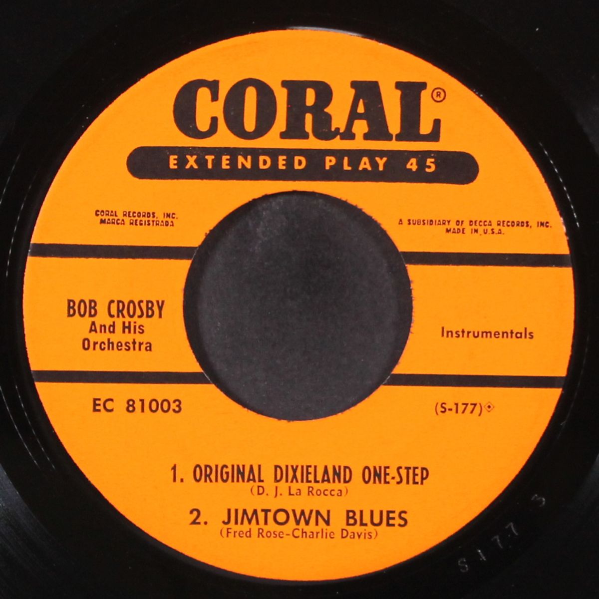 dancin' in dixie by BOB CROSBY