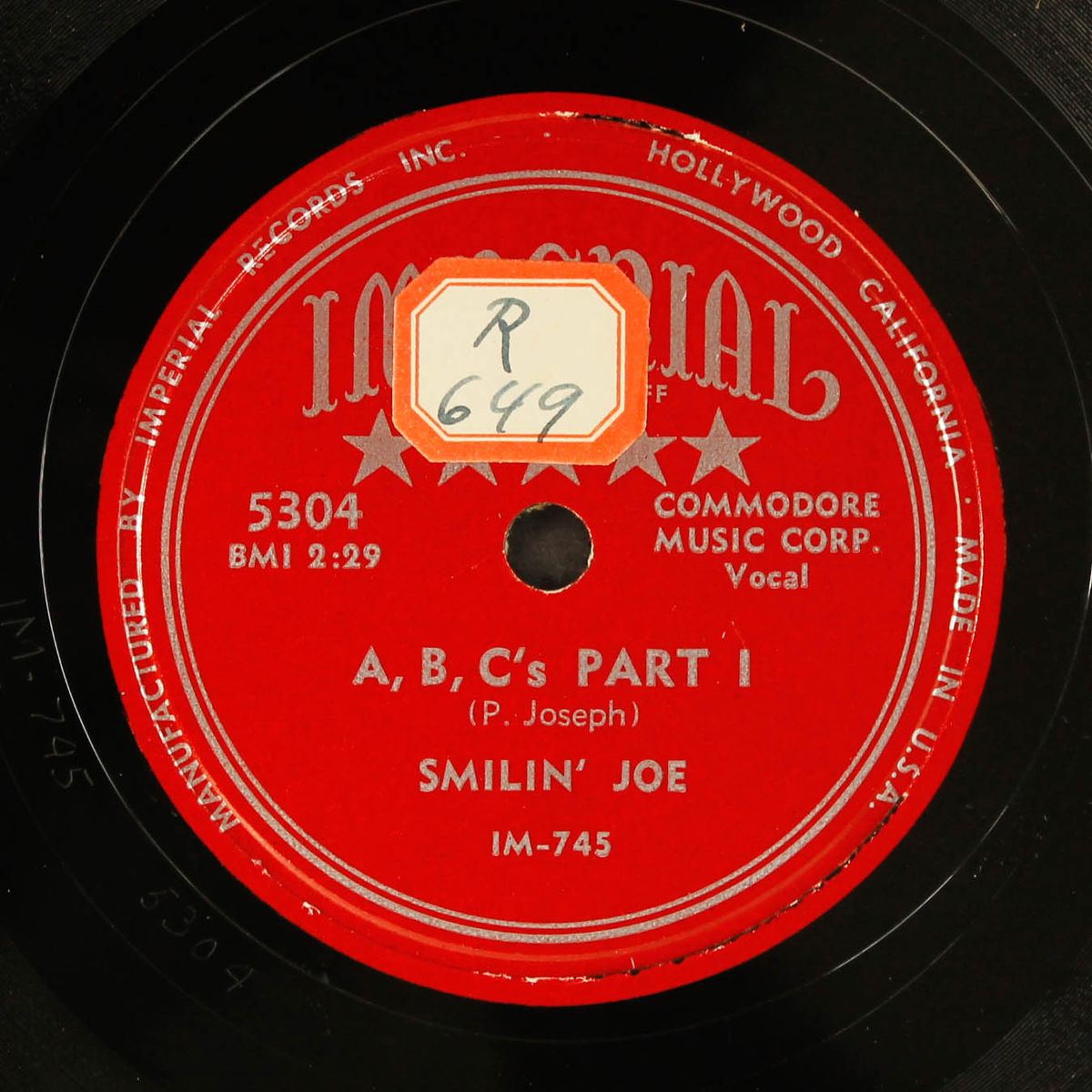a,b,cs / part 2 by SMILIN' JOE