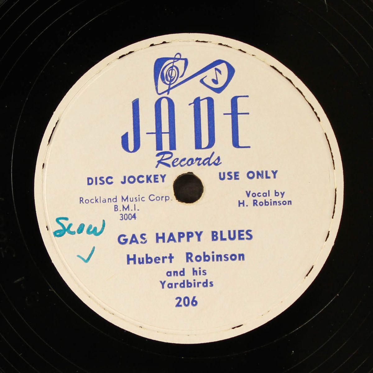 hard lovin' daddy / gas happy blues by HUBERT ROBINSON