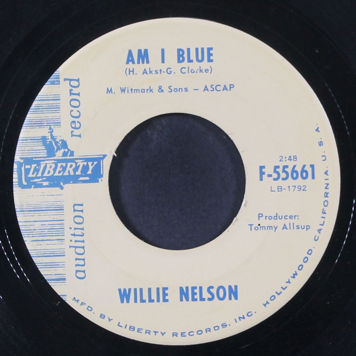 am i blue by WILLIE NELSON