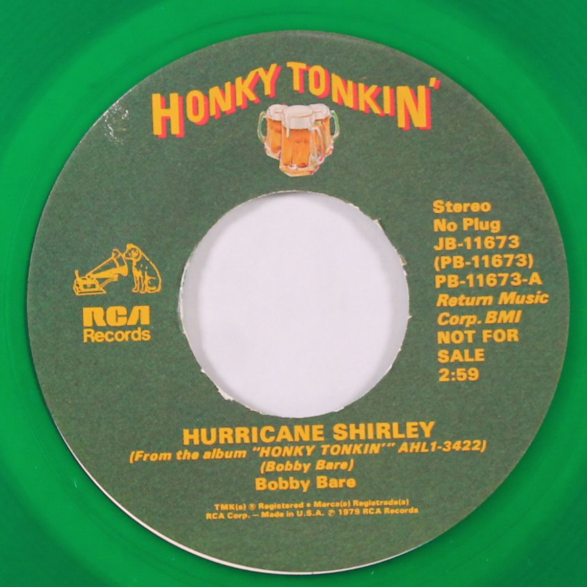 crazy arms / hurricane shirley by WILLIE NELSON / BOBBY BARE