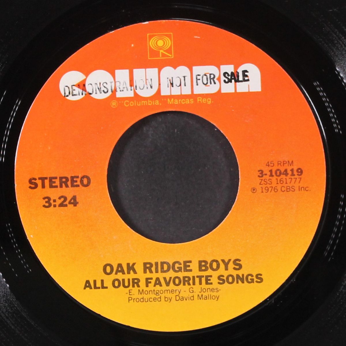 all our favorite songs / whoever finds this i love you by OAK RIDGE BOYS
