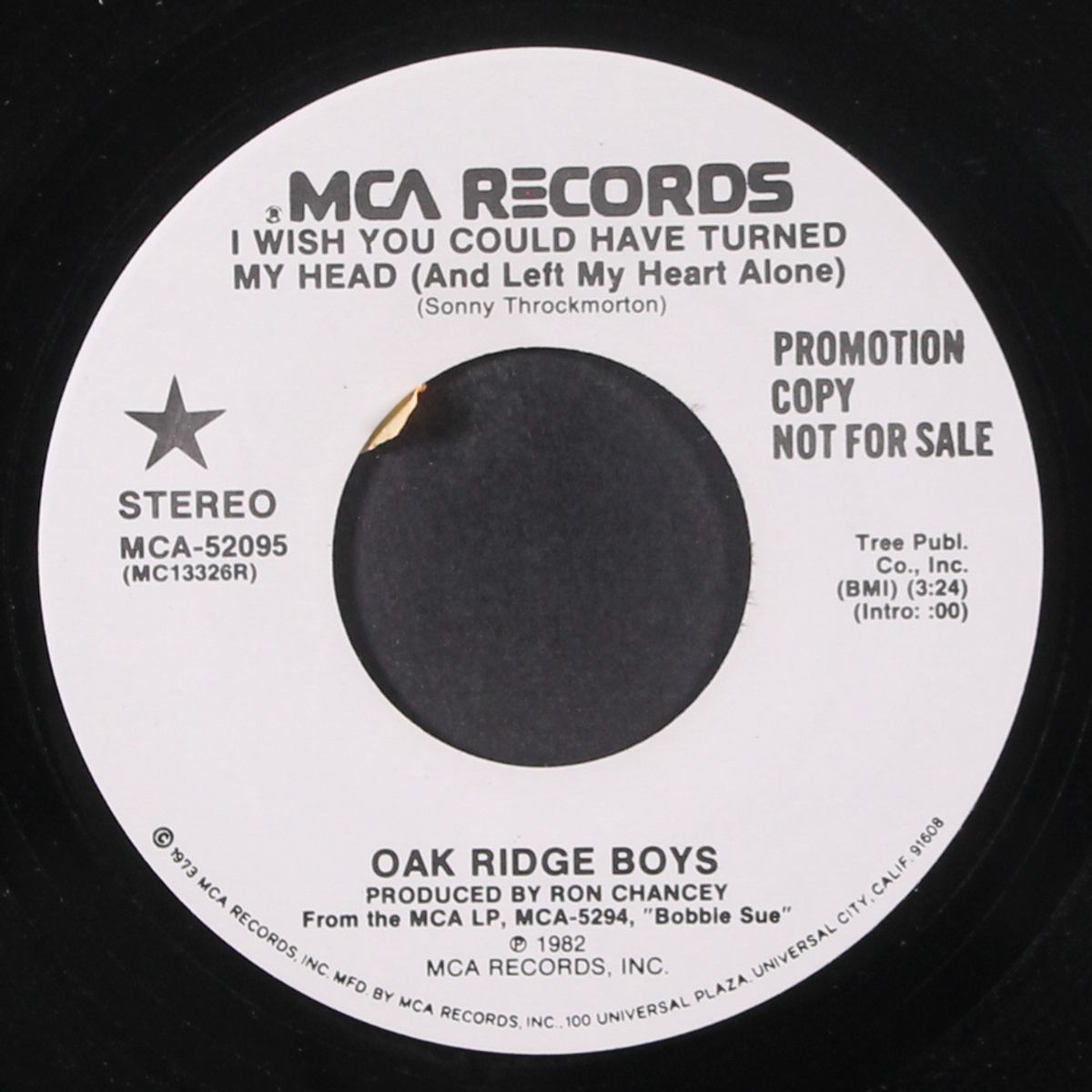 i wish you could have turned my head / same by OAK RIDGE BOYS