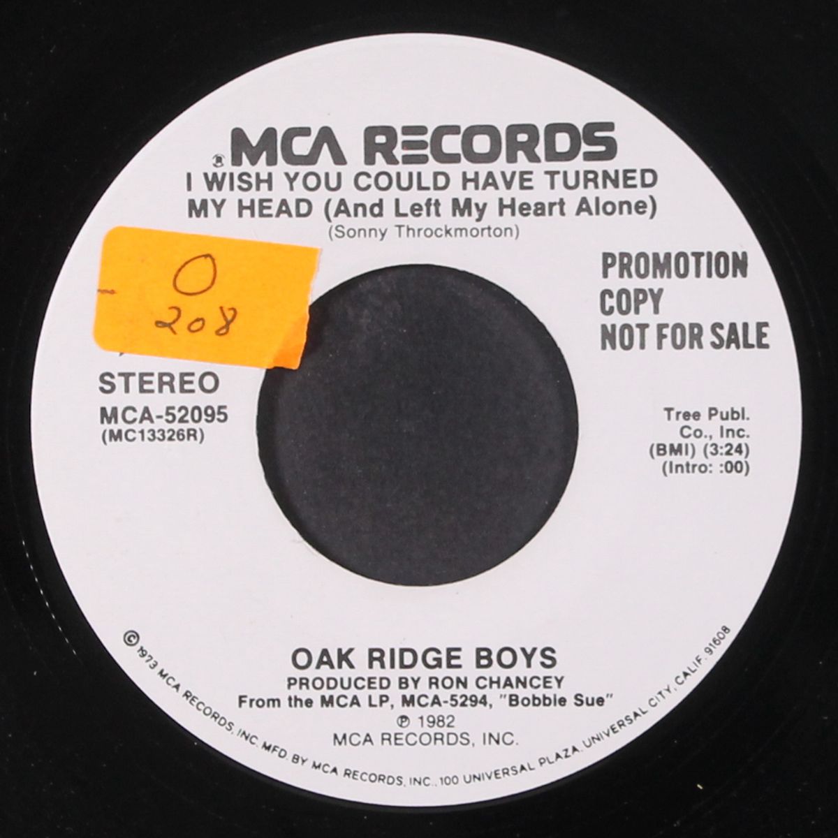 i wish you could have turned my head / same by OAK RIDGE BOYS