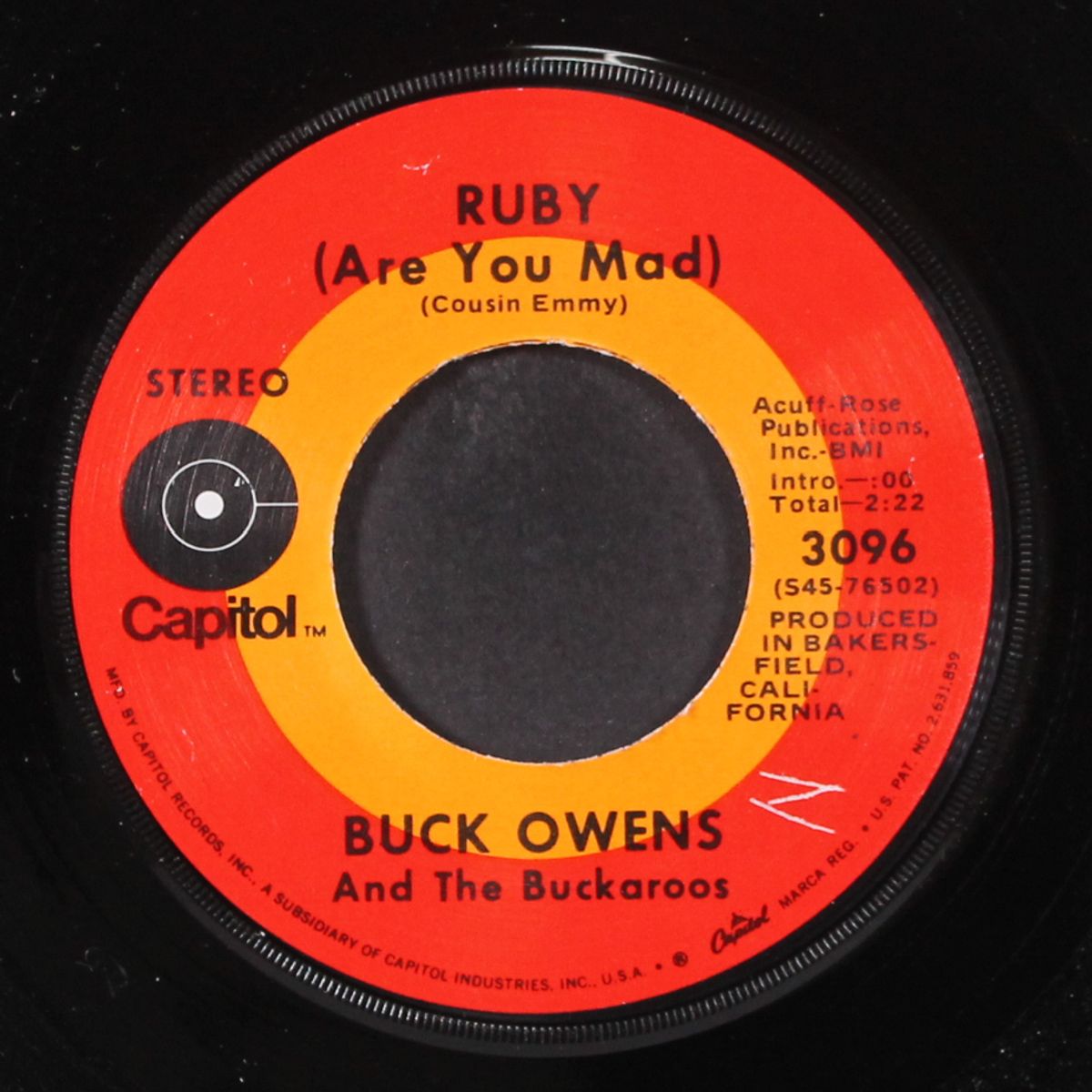 ruby (are you mad) by BUCK OWENS