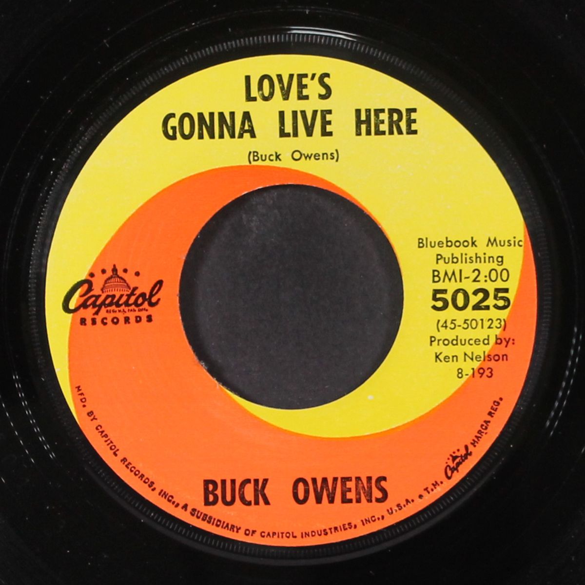 love's gonna live here by BUCK OWENS