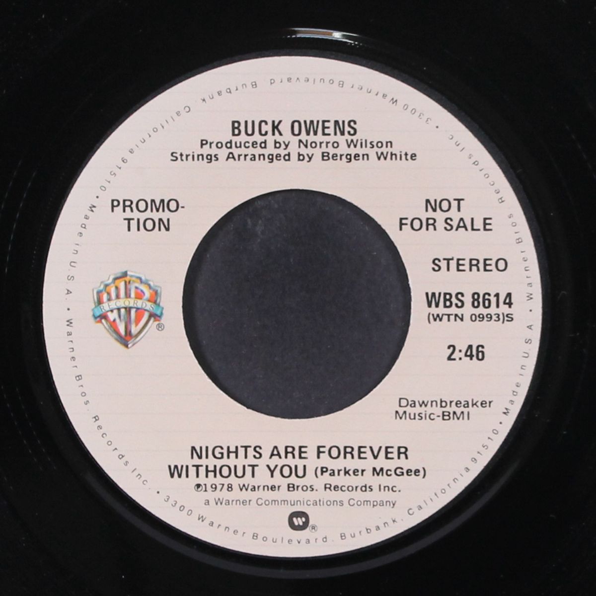 nights are forever without you / mono by BUCK OWENS