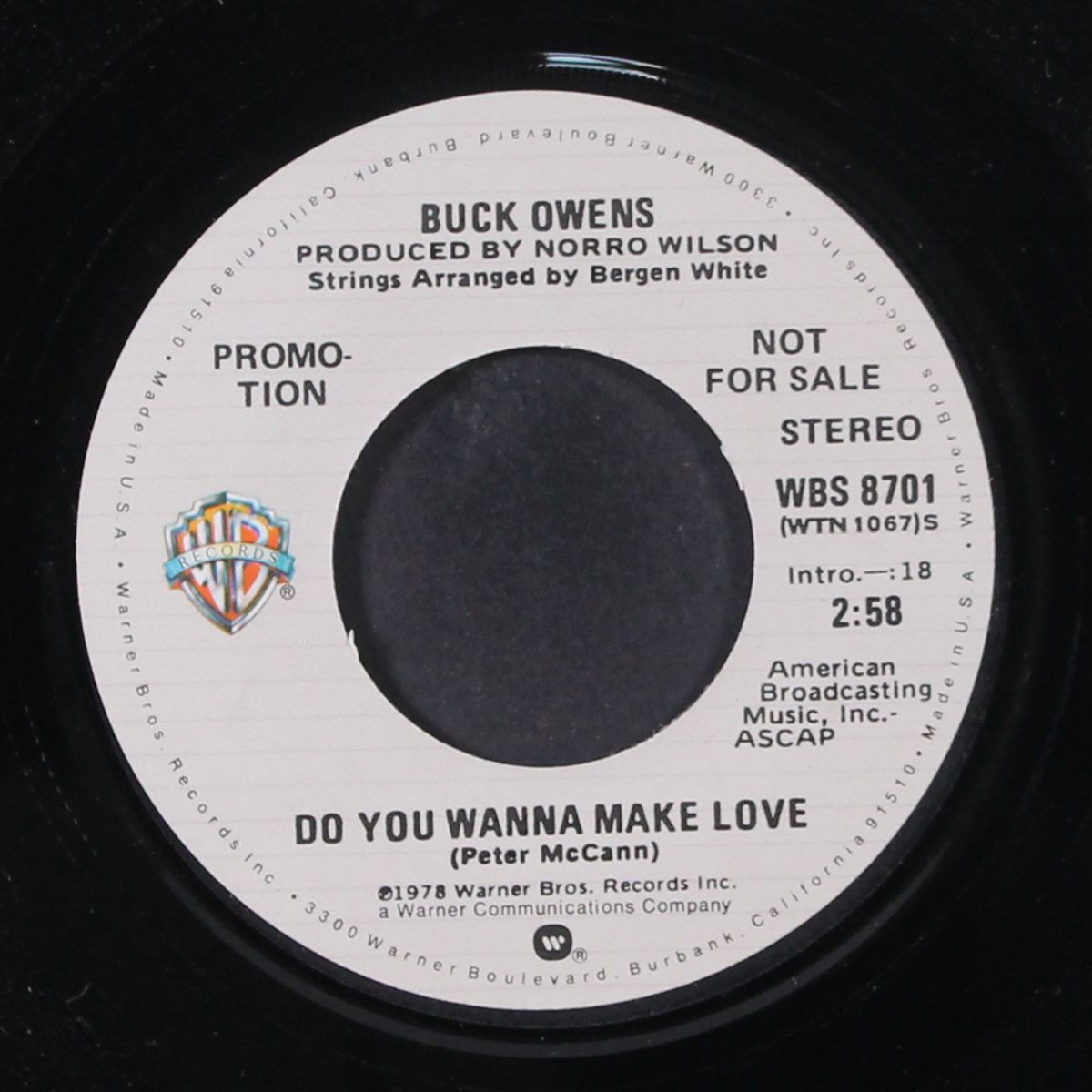 do you wanna make love / mono by BUCK OWENS