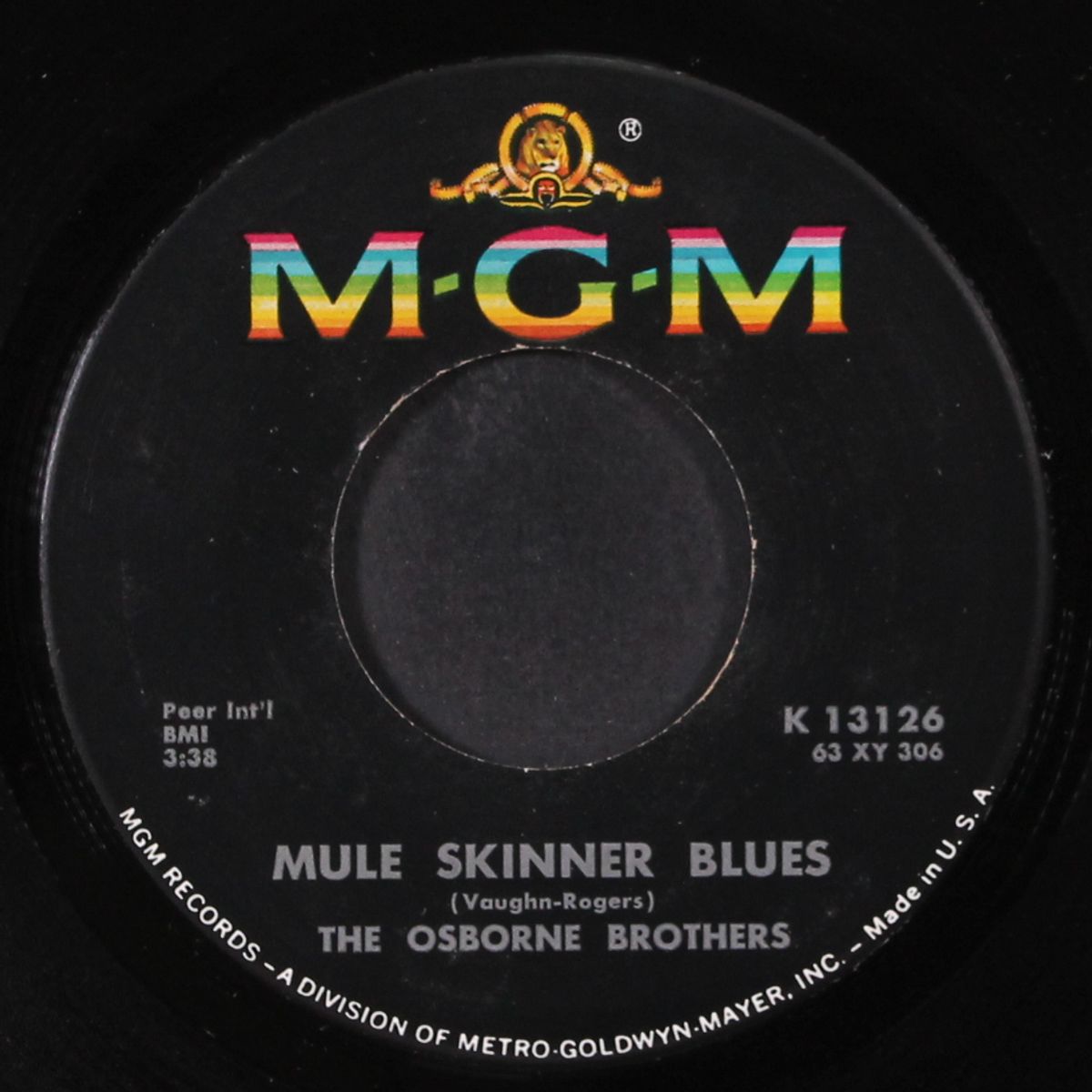 muleskinner blues by OSBORNE BROTHERS