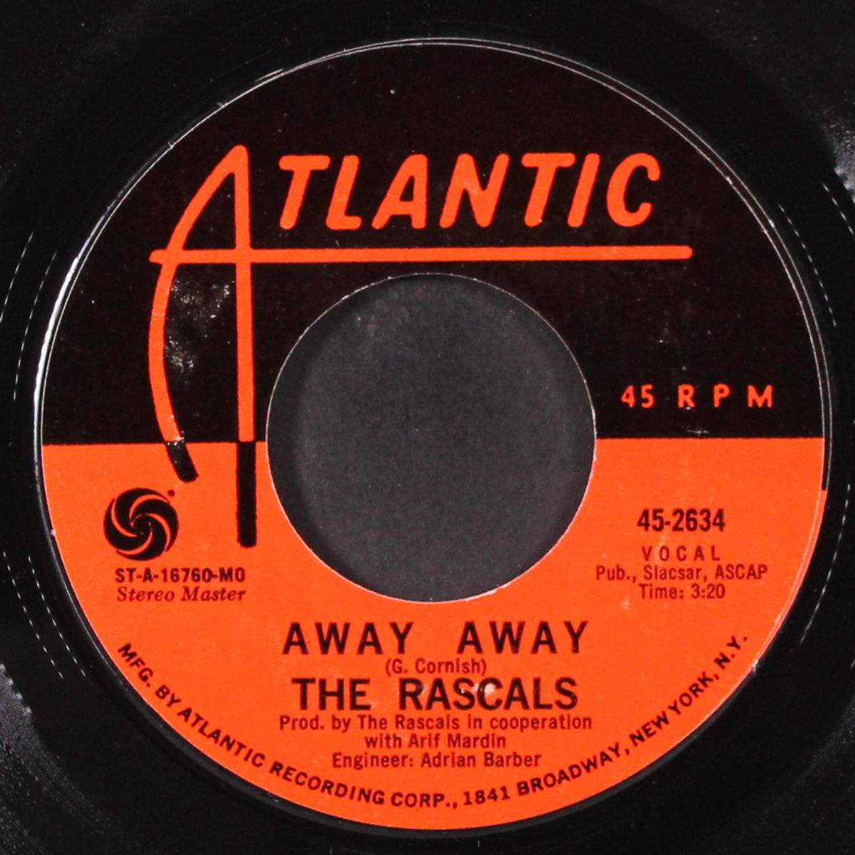 see / away away by RASCALS