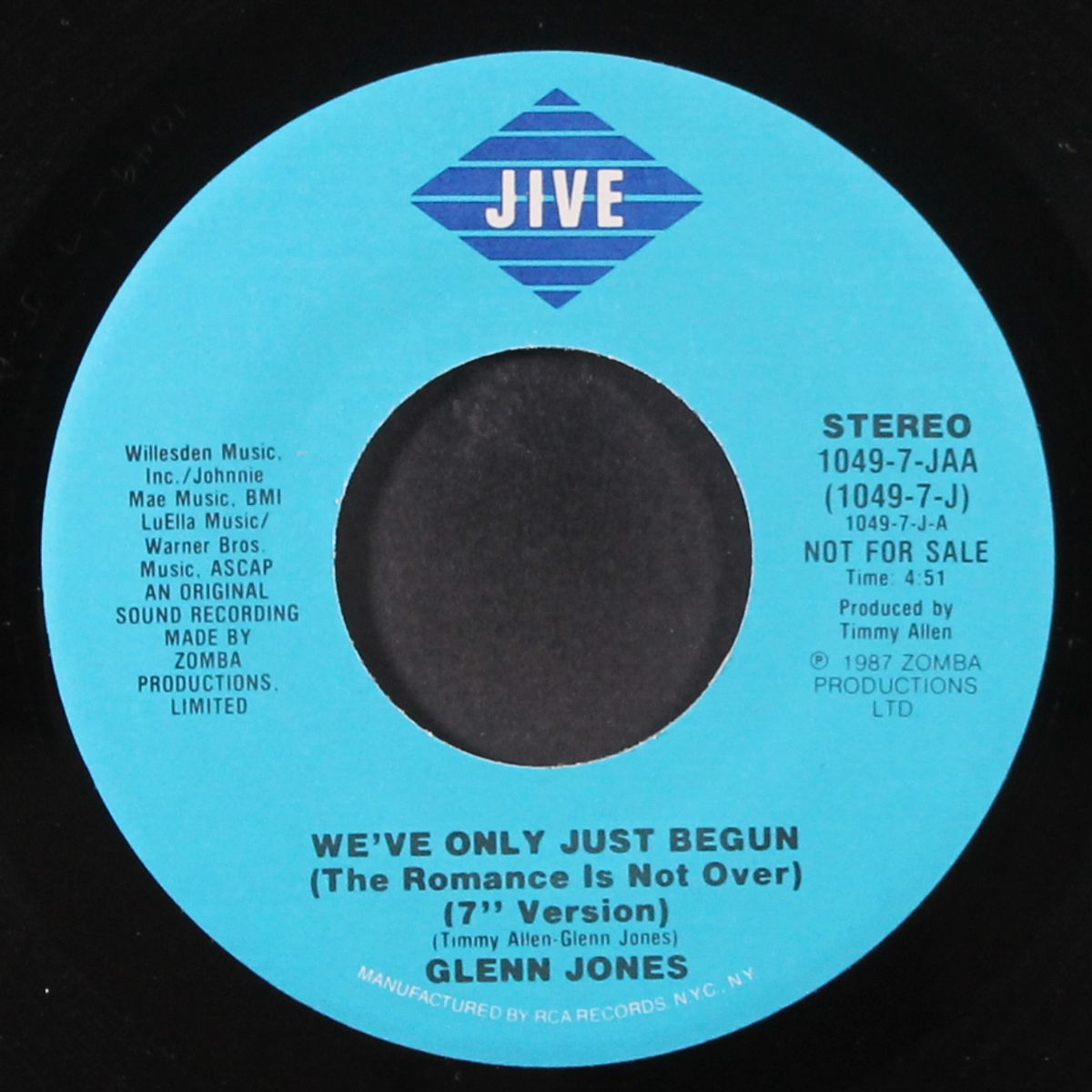 we've only just begun / same by GLENN JONES