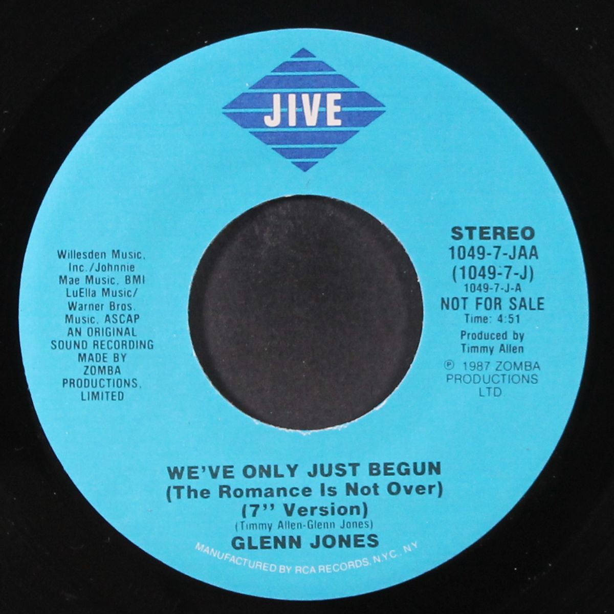 we've only just begun / same by GLENN JONES