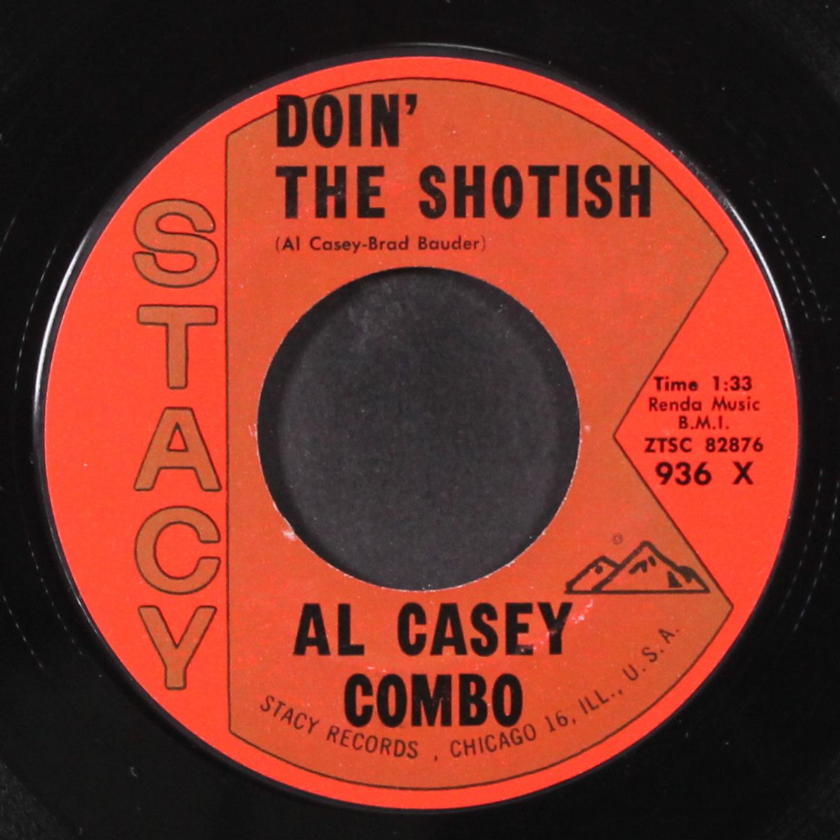 jivin' around / doin' the shotish by AL CASEY COMBO