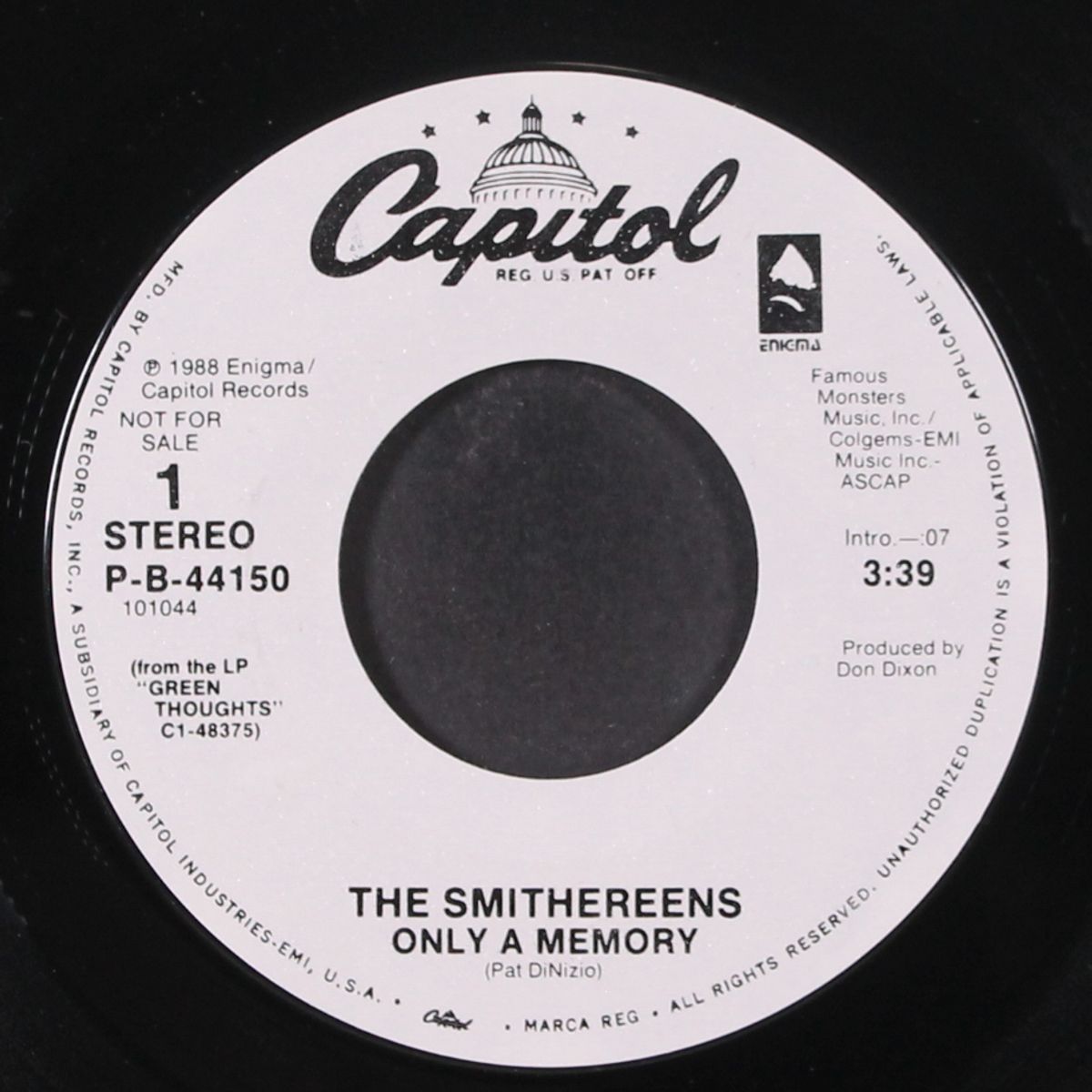 only a memory / the seeker by SMITHEREENS