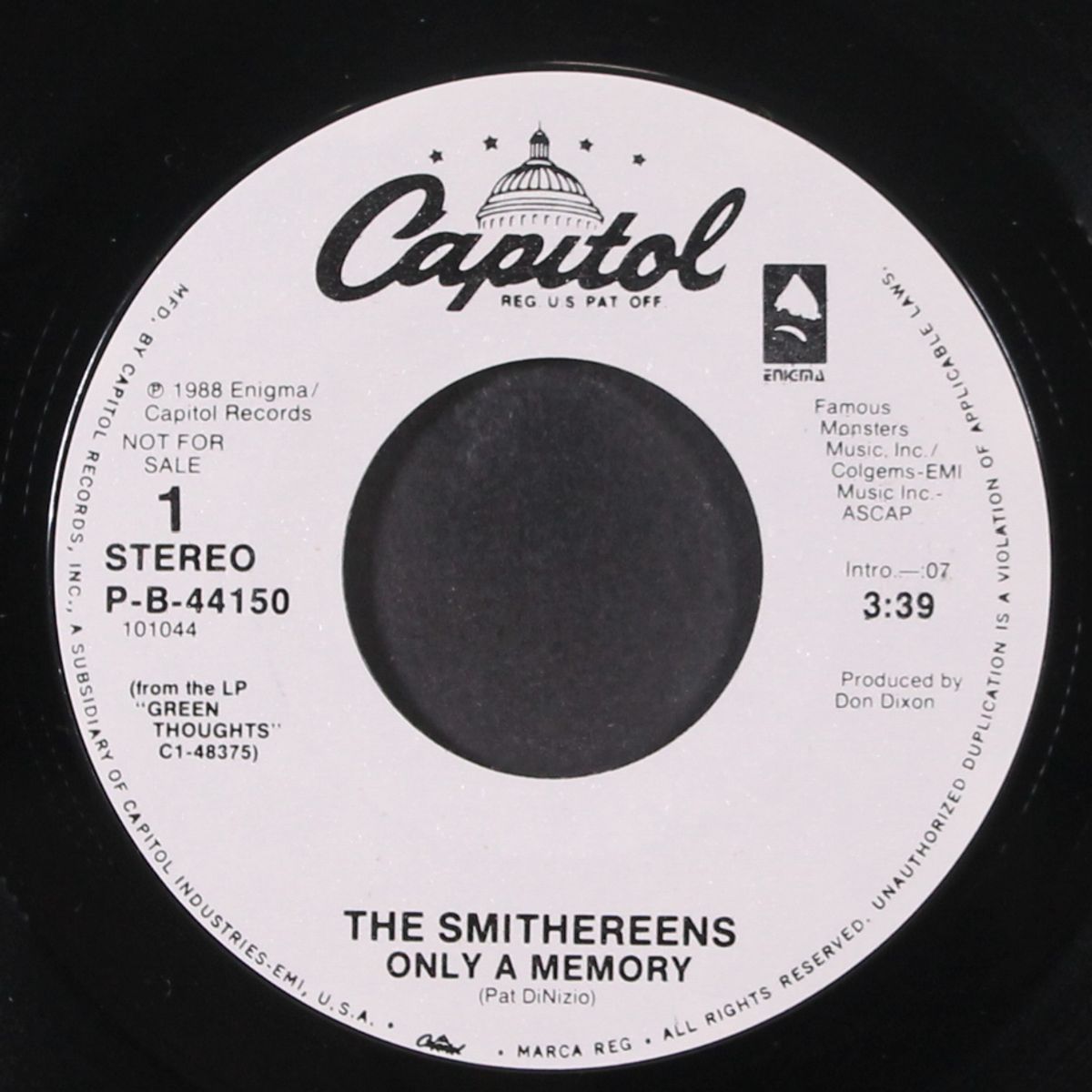 only a memory / the seeker by SMITHEREENS
