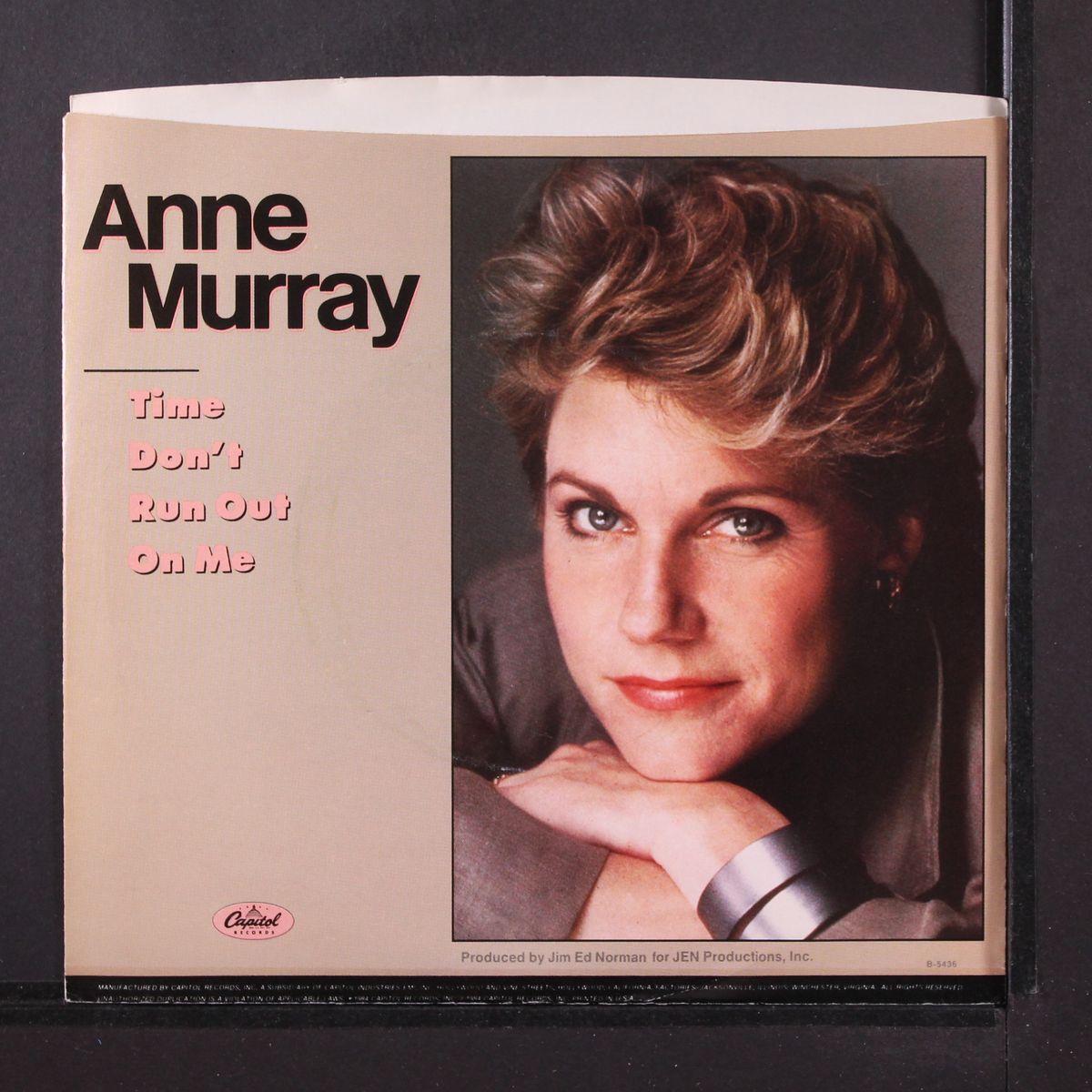 time don't run out on me / same by ANNE MURRAY