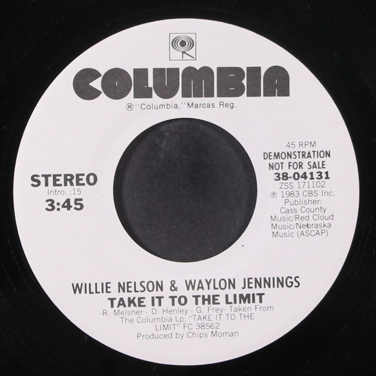 take it to the limit / same by WILLIE NELSON & WAYLON JENNINGS